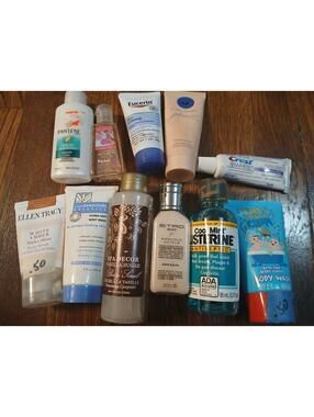 Lot Of 12 Assorted Hygene Products Travel Size